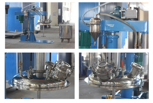 Máquina Dispersora al Vacío FARFLY <span class=keywords><strong>FDZ</strong></span> para Materiales Volátiles y Sin Burbujas con Elevación Hidráulica y PLC Personalizado - Product Image 3