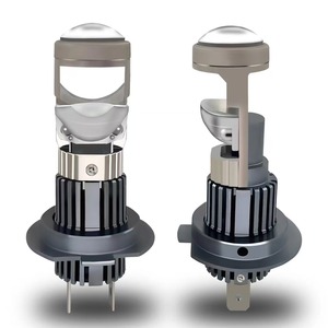 Kit de Lentes de Proyector Bi Xenón Universal H4 Mini Faro de Proyector LED H4 Lente de Proyector LED Bombilla H11 Blanca 12V para Automóvil - Product Image 3