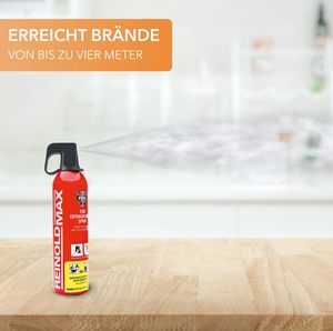 Extintor de Incendios para Automóvil XENOTEC Premium, Aerosol de 3 x 750 ml, Soportes de Pared con Montaje en Pared, Negro, Reutilizable, Hecho en China - Product Image 6