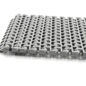 1280 Modüler Naylon Ayarlanabilir Gıda Sınıfı Üniversal Konveyör Bantı Yeni Durumda Üretim Tesisi İçin - Product Image 4