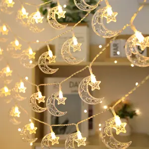 Lampu Twinkle dekorasi lebaran, lampu LED dekorasi pesta 3 * AA dioperasikan baterai untuk dalam dan luar ruangan