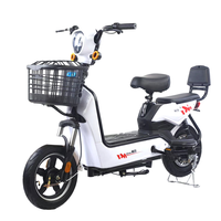 Vélo de ville électrique 48V avec moteur de moyeu arrière rapide Tube inférieur batterie électronique intelligente cadre en acier