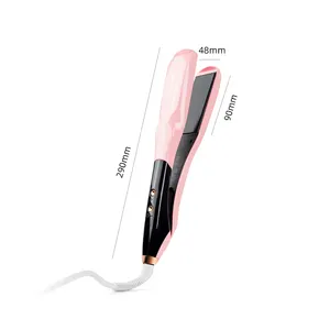 Twist Plate Be Gorgeous Airstrait mq Pro Fast Brazilian Hair Straightening Straightener Heating Air Curler Comb Brush With Steam