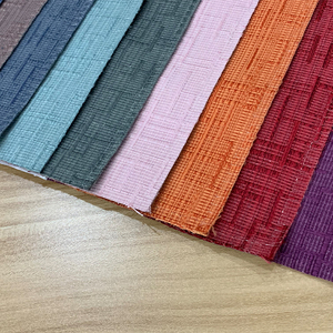 Nuovo prodotto merce pronta 1 metro Moq consegna veloce ad alta densità imita tessuto di seta tenda Cortinas all'ingrosso - Product Image 6