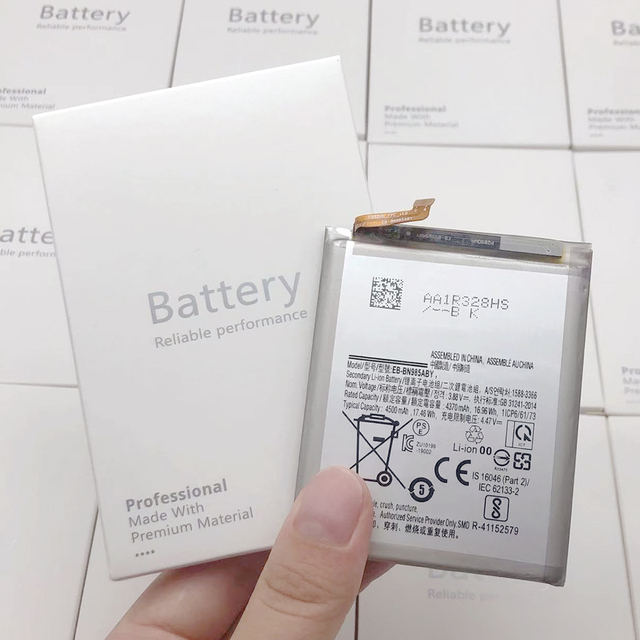 Wholesale Replacement Battery EB-BN965ABU N960 N965 Batteries for Samsung Galaxy Note 9 8 4 10 Plus 7 Note 20 Ultra 5g Battery