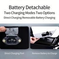 Scooter Eléctrico de Doble Motor de la Mejor Calidad, Scooter Eléctrico de Doble Motor de 350W 36V, Rápido, 30 Km/H, para Desplazamientos Urbanos