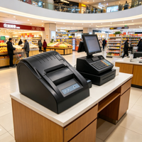 Printer Thermal POS USB 58mm untuk Struk, Harga Murah dari Cina, DiligenCe Ticket Desktop, Driver Linux, Pencetak Barcode, Bersertifikasi FCC