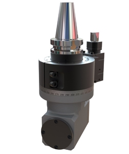 Cabezales de Fresado de 90 Grados BT30 BT40 BT50 ER25 ER32 ER40, Cabezal Angular para Centro de Mecanizado, 3500 RPM, 40N.m de Torque - Product Image 1