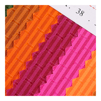 Tissu Oxford en nylon à grille nid d'abeille bicolore 420D