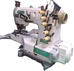 SUPER SPEED USED SIRUBA C007DD INTERLOCK SEWING MACHINE SECOND HAND SIRUBA SEWING MACHINE WITH DIRECT DRIVE MOTOR