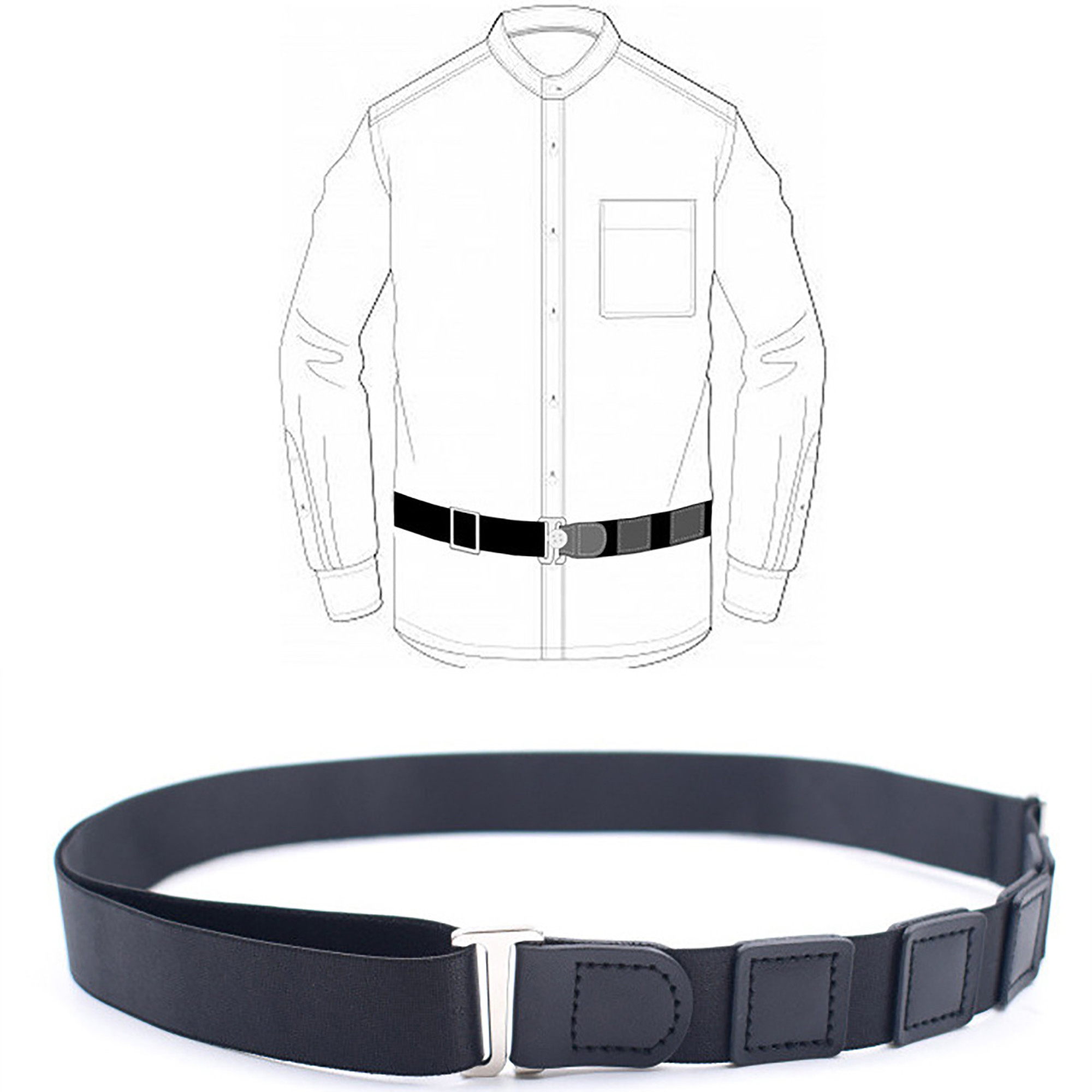 Anti-wrinkle Strap - Keep Your Shirt Tucked Perfectly Anti-wrinkle Strap - Keep Your Shirt Tucked Perfectly