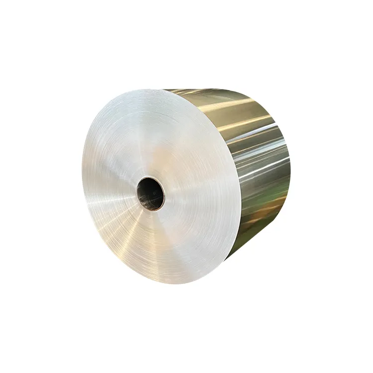 Polyester/Lak/Epoxyhars Verf 50 Micron Aluminiumfolie Tape Jumbo Rol