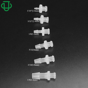 ข้อต่อตัวเมีย JU Luer ทำจากพลาสติก PP เกลียวนอก ขนาด 1.6-6.4 มม. สำหรับเชื่อมต่อสายยางอุตสาหกรรม ใช้สำหรับการวิเคราะห์ การจ่ายสาร และการต่อท่อ - Product Image 2