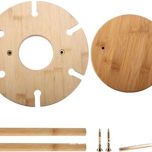 Solid Pine Wine <b>Glass</b> <b>Rack</b> With Bottle Holder 5-9 <b>Glasses</b> Display Stand For Household Use - Product Image 2