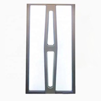 DJCN Mise à niveau Design de luxe de haute qualité Décoration intérieure Lumières de plafond LED en acier + ABS pour décorations de voiture Toyota Hiace