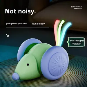 ماوس ليزر لسيارة الحيوانات الأليفة من البلاستيك الصديقةلعبة القط للترفيه الذاتي عصا القط للكلاب لعبة جديدة تحت عنوان الرسوم الم - Product Image 6