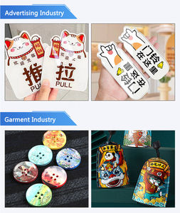 เครื่องพิมพ์ยูวีแบบแท่นราบอเนกประสงค์ รุ่น A1 ขนาด 6090 พร้อมระบบสแกน CCD สำหรับการจัดตำแหน่งภาพ พิมพ์สีขาวและเคลือบเงา - Product Image 6