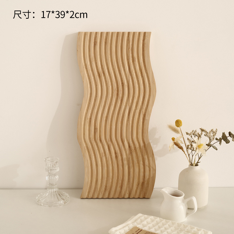 Forma ondulada [bambú y madera]