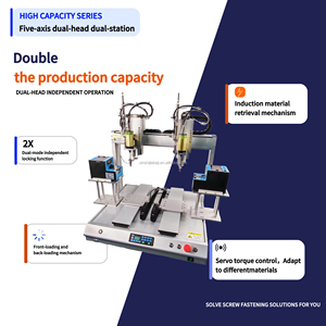 Vente directe d'usine de machine de serrage automatique à double tête et double Y avec roulements et moteur - Product Image 2