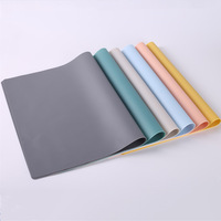 Set de table en silicone de qualité alimentaire extra large classique, anti-brûlure, anti-huile, résistant aux hautes températures, réutilisable