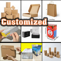 Usine chinoise Boîte en carton de livraison d'expédition vide de stockage personnalisé à usage intensif Boîte en carton ondulé à double paroi RSC