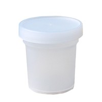 Cup Puding Plastik PP Ramah Lingkungan, Food Grade, Anti Bocor, Wadah Es Krim, Berbagai Ukuran, Tutup Flip Top, Pengawet Kesegaran