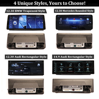 Unidad principal de Radio de coche Android para BMW Serie 3 E90 2006-2011 LHD y RHD Audio de coche estéreo 2K pantalla con CPU Qualcomm