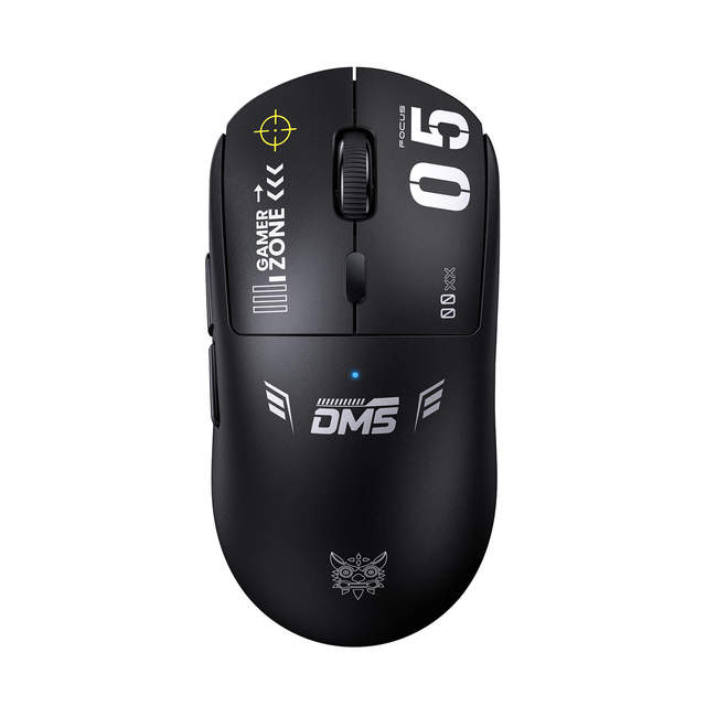 New Arrival Wireless Gaming Mouse ONIKUMA DM05 3-mode Black Ergonomic 12800 DPI Optical Lightweight E-sports Rechargeable Mouse