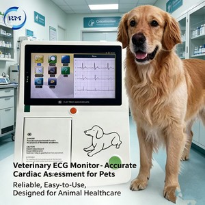 Appareil ECG vétérinaire multifonctionnel avec imprimante thermique <span class=keywords><strong>pour</strong></span> clinique vétérinaire - Product Image 1
