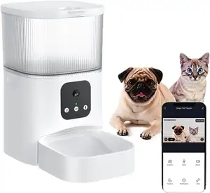 Best Verkopende 3 L High-Definition Camera Wifi Intelligente App Bediening Slimme Huisdiervoeder Automatische Kattenvoerautomaat