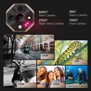 Téléphone robuste Ulefone Armor X16 <span class=keywords><strong>Pro</strong></span> 5G 16 Go + 256 Go MTK Dimensity 6300 Android 15 10360 mAh 33 W Appareil photo 64 MP <span class=keywords><strong>Smartphone</strong></span> - Product Image 2