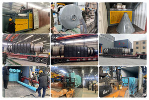 Four de carbonisation continu à prix d'usine pour bois/bambou/bois massif, machine à fabriquer du charbon de bois sans fumée, 300-3000 kg - Product Image 6