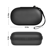 Voyage portable durable personnalisé 2 en 1 étui à lentilles de contact et étui à lunettes