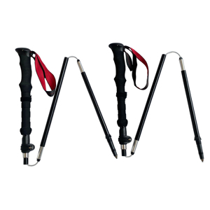 Bâtons <span class=keywords><strong>de</strong></span> Trekking en plein air Alpenstock 80%, bâton <span class=keywords><strong>de</strong></span> Trekking avec protecteur en Fiber <span class=keywords><strong>de</strong></span> carbone bâton <span class=keywords><strong>de</strong></span> <span class=keywords><strong>marche</strong></span> <span class=keywords><strong>nordique</strong></span> randonnée - Product Image 1