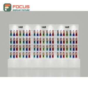 Premium Hair Extension Display Counter Glass Showcase Lockable Drawer Shelf Shop Display Counter - Product Image 4