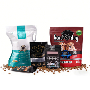 Empaque de Alimentos para Mascotas con Logotipo Personalizado, Bolsa de Plástico Mate con Cierre de Cremallera de Ocho Lados, Impresión Digital, Bolsa de Mylar Vertical - Product Image 1