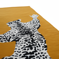 Tapis d'intérieur antidérapant, lavable, personnalisé, fabriqué à la machine, couleur unie, adapté aux animaux domestiques, en latex, pour chambres et salons - Vente en gros fabricant