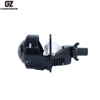 GOODZOOM 100W/120W High Low Beam Mini Bi-led Super Bright 6000K Car Projector Lens Biled 2.5 Inch Bi Led Projector 2.5 "for
