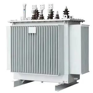 Transformateur de puissance d'huile S11 Distribution triphasée à double enroulement 630/3150/4000 KVA 380V tension de sortie transformateurs mv hv