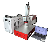 Machine de marquage laser UV nouvelle génération avec refroidissement par air, tête CNC JPT, haute efficacité, haute précision, prend en charge l'IA/PLT pour le métal, au prix d'usine