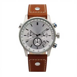 Wholesale Luminous Hands <b>Watches</b> Customize Genuine Leather Waterproof Quartz <b>Watch</b> for Men - Product Image 1