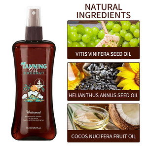 Aceite Bronceador de Absorción Rápida para un Bronceado Hermoso, Venta al por Mayor Directa de Fábrica, Pedidos Mixtos Disponibles (RTS) - Product Image 3