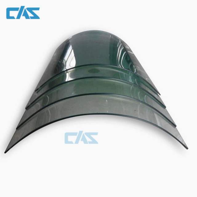 Custom Modern & Durable Tempered Curved Glass High Strength for Building Facades Panels & Balconies Laminated Safety Design