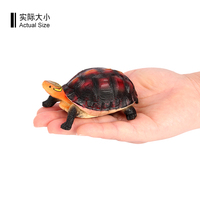 Vente en Gros PVC Solide Simulation Statue Tortue Modèle Animal Figurines Jouets