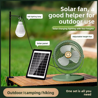 Ventilateur de sol électrique rechargeable 2000 mAh, 5 vitesses, pour la maison et l'hôtel, en plastique – Vente en gros