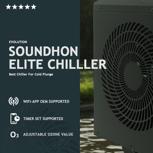 1-55 ° C phạm vi nhiệt độ rộng, trao đổi nhiệt Titan, tăng cường phục hồi thể thao ưu tú lạnh Plunge Máy làm lạnh - Product Image 3