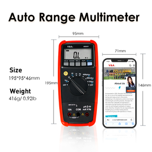 Ms8201 kỹ thuật số vạn năng Tester cơ khí điện Vôn kế Ampe kế xách tay Volt đa mét - Product Image 5