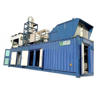 Groupe électrogène au gaz naturel avec système de traitement des gaz d'échappement, silencieux, couvercle, désulfuration - Product Image 1