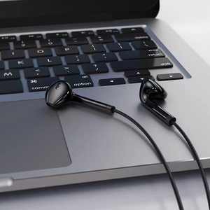 Hochwertige Dual-Stereo-In-Ear-Kopfhörer mit 3 Metern langem Kabel Sport lauf kabel gebundene Kopfhörer 3,5-mm-Schnittstelle - Product Image 6