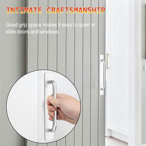 Self-Stick Instant Cabinet Drawer <strong>Door</strong> Adhesive Handles Aluminum Kitchen Cabinet Drawer Pull Handle with Adhesive Sticker - Product Image 5